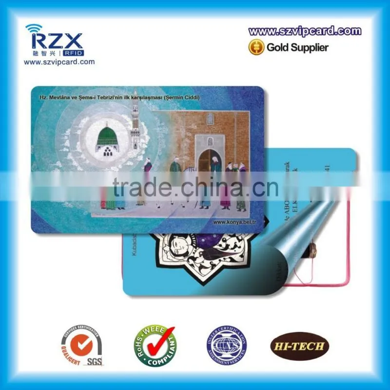 13.56mhz rfid smart nfc plastic card for access control system