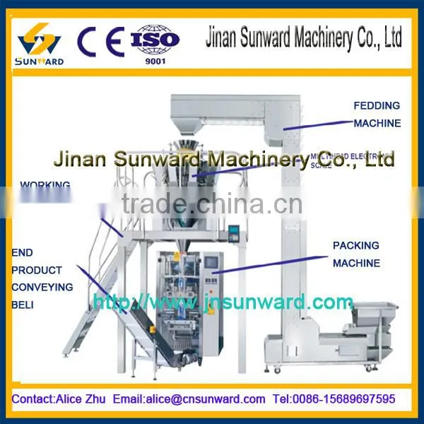 High quality stainless steel automatic bagging machine with CE