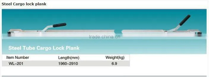 cargo control steel cargo lock planks