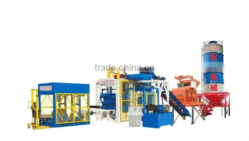 Low price QT8-15C full automatic and hydraulic porous block machine