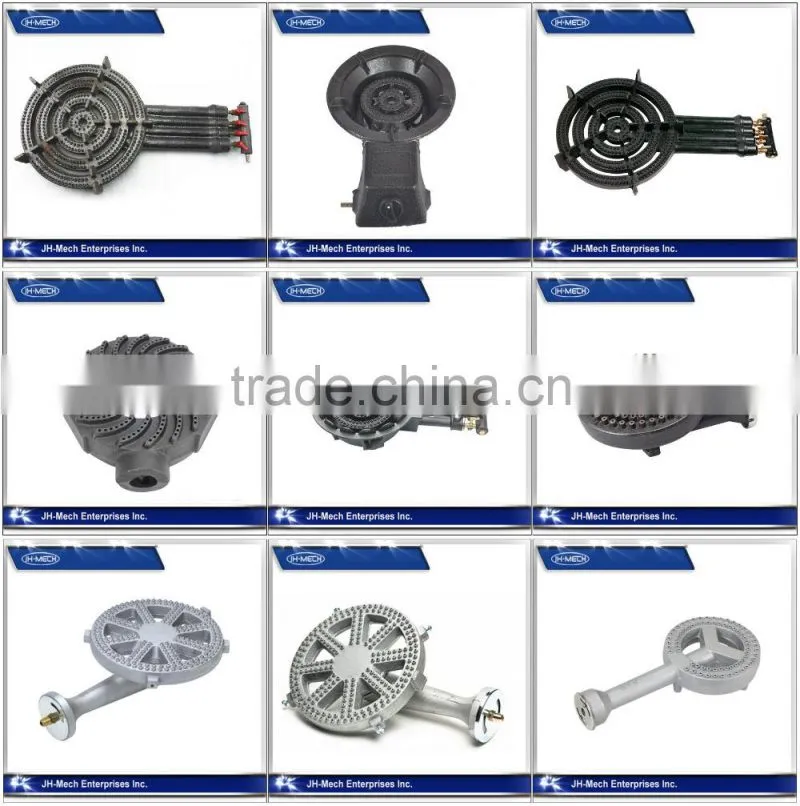 2 rings gas burner