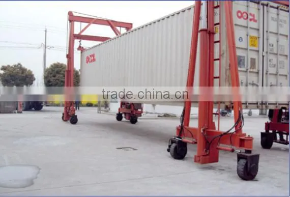 low lifting container crane used for low height environment
