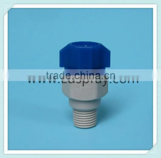 1/8",1/4",3/8",BSPT PP or plastic flat fan water spray nozzles