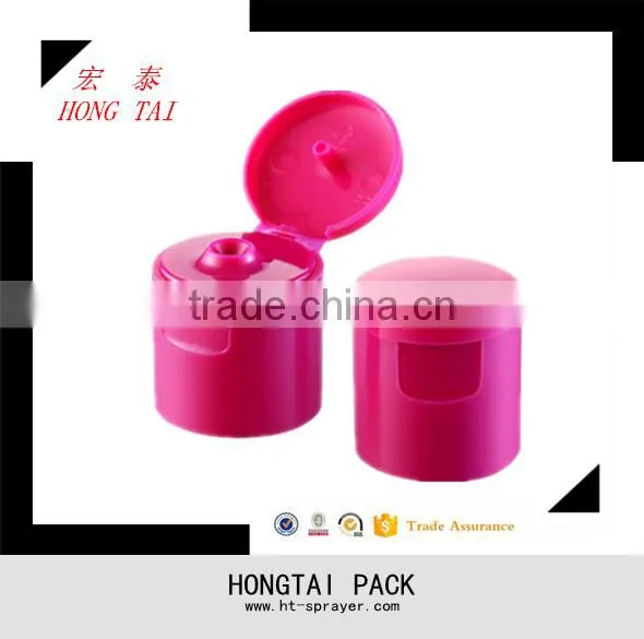 2016 China product plastic flip top cap for water bottle 24/415