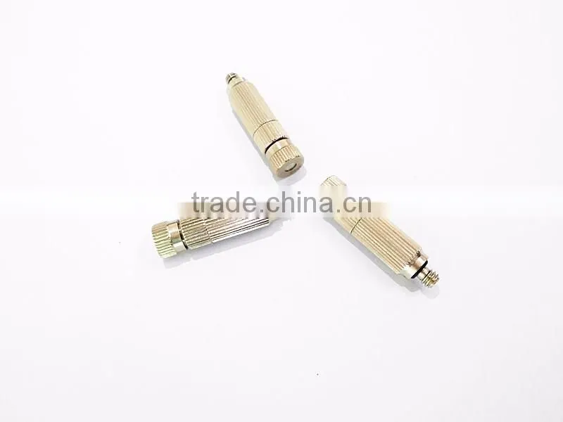 Humidify system fog nozzle,anti-drip mist nozzle,metal fog nozzle