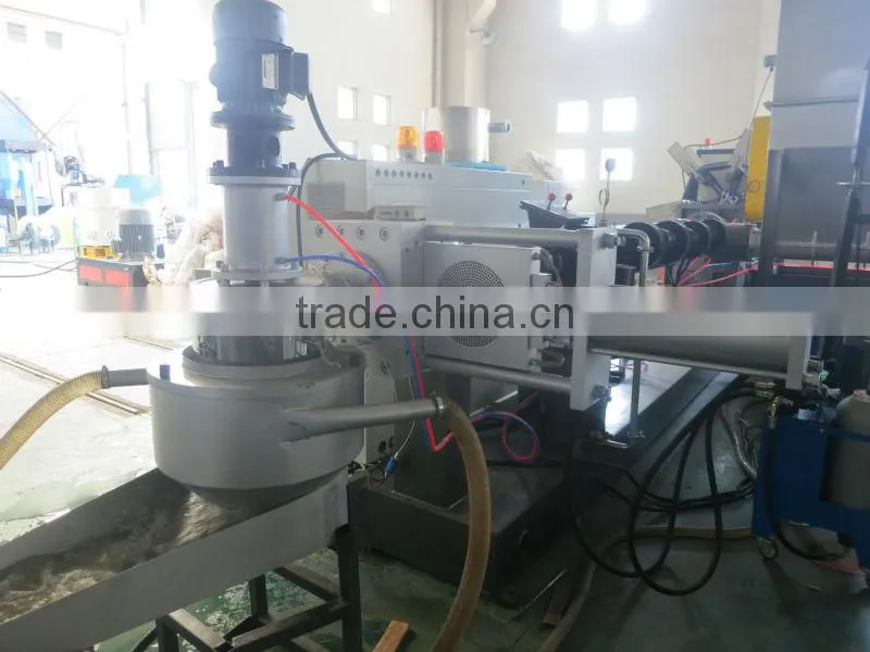 PP film water-ring type pelletizing machine/PE film granulator