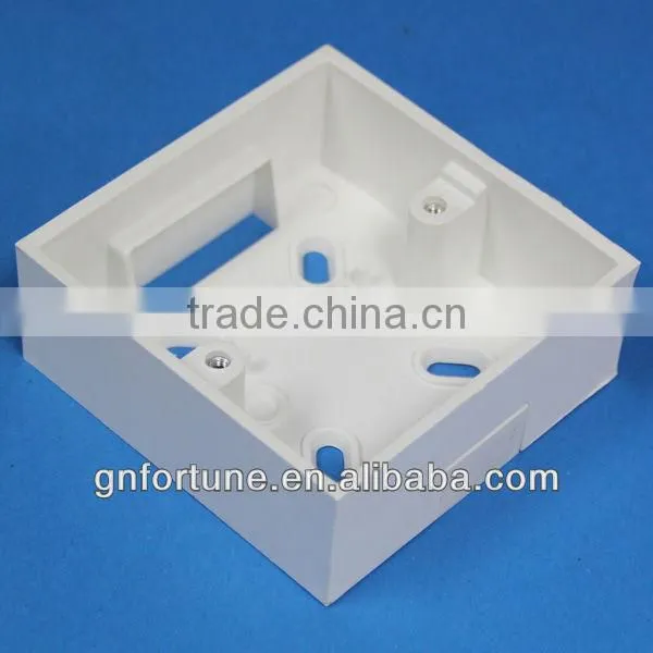 CE Certificates Fireproof Three Gangs Electrical PVC Boxes