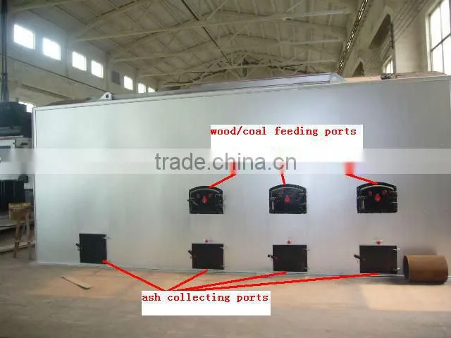 fixed grate hot air furnace