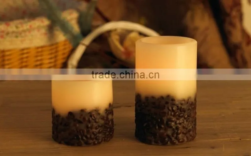 Christmas led candle led flameless flicking candle for Christmas led wax candle LED angel candle led candle