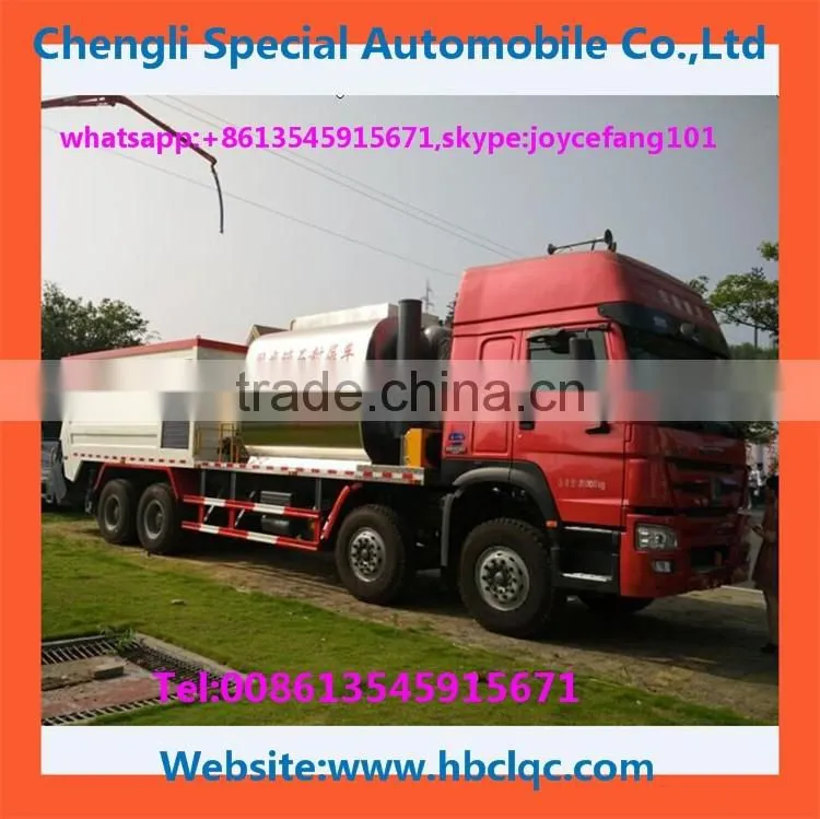 Asphalt Synchronous Chip Sealer,Distribute Bitumen And Aggregate,Chipping Machine