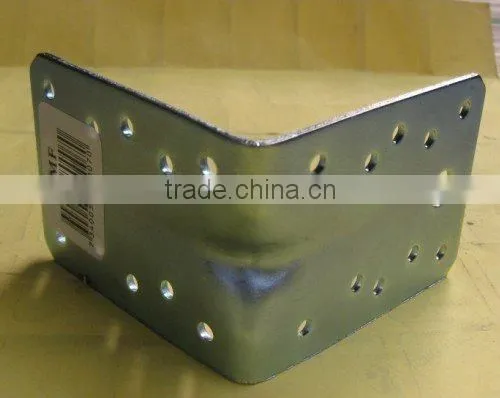 galvanized reinforced shelf bracket