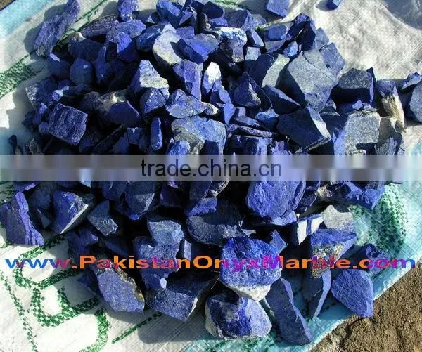 NATURAL COLOR ROUGH LAPIS LAZULI FROM AFGHANISTAN