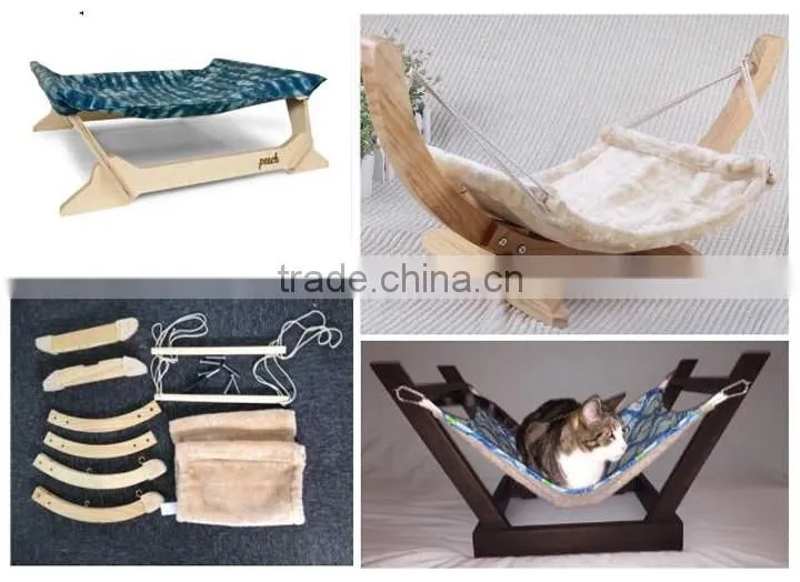 Wooden Cat Hammock , Cat Leisure Bed
