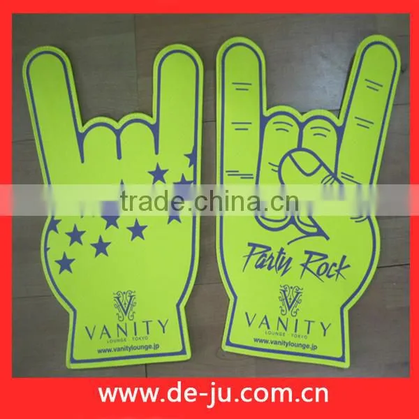 Eva Colorful Hand Promotion Cheer Foam Hand