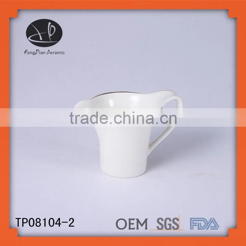 Porcelain custom made dinnerware sets with real gold decal,Luxury Porcelain Dinner Set