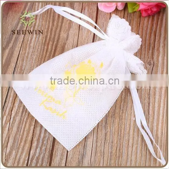 Cheap Printed organza bag small organza gift bags wholesale