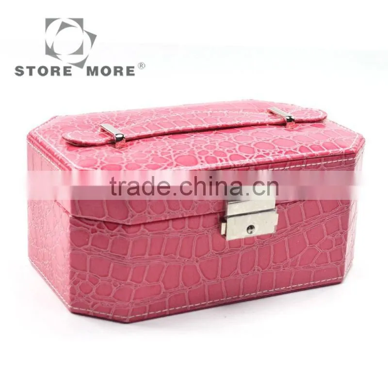 2014 New Design Multiple Metal Lock Jewelry box