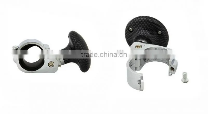 Vehicle Car Steering Wheel Spinner Knob Power Ball Fiber Multifunction 150468