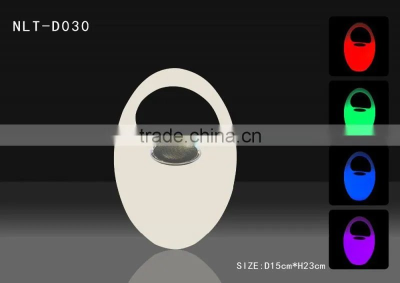 Bluetooth speaker led light & bluetooth mp3 player for mobile