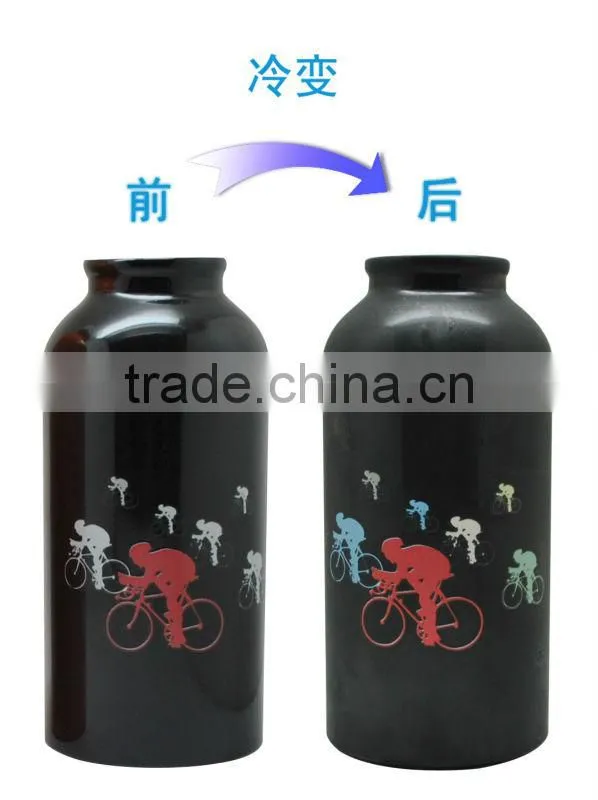 Stainless steel coffee cup Color Change Water Bottle