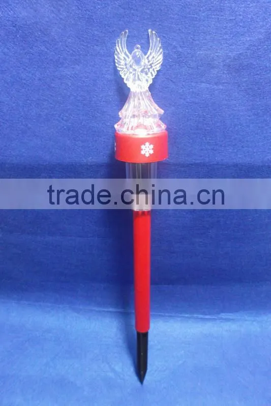 2015 acrylic angel with led garden lights with 6H timer for sale