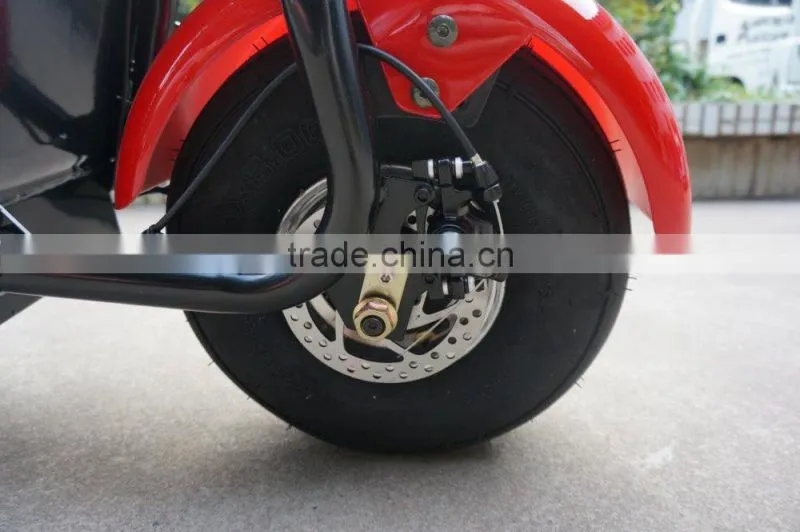 2 seat electric scooter with big wheels citycoco
