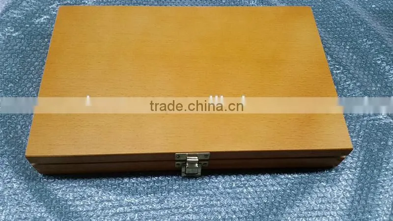 28 - Piece Universal Wood Gun Cleaning Box (.17 Caliber and up)