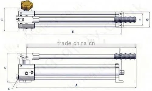 Single speed hand pump