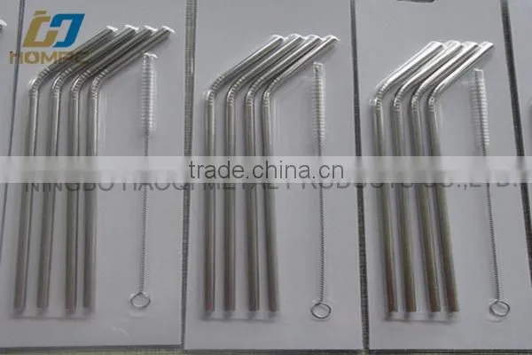 starbucks hot coffee stainless long drinking straws