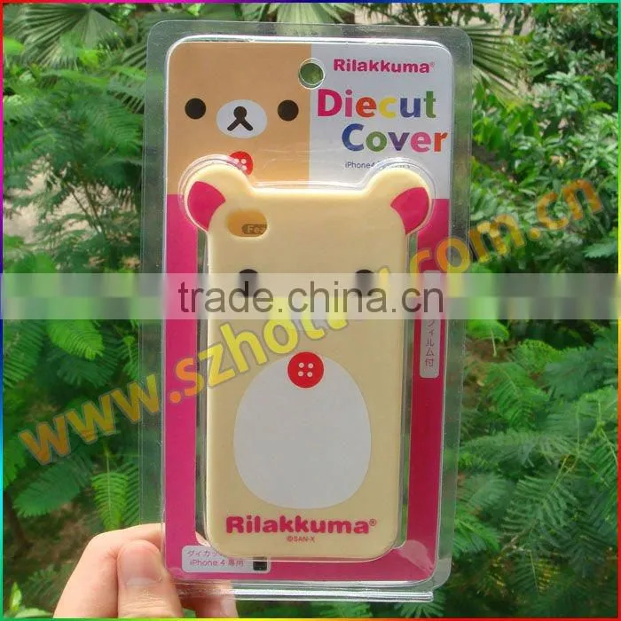 Silicone Panda Case For IPHONE 4