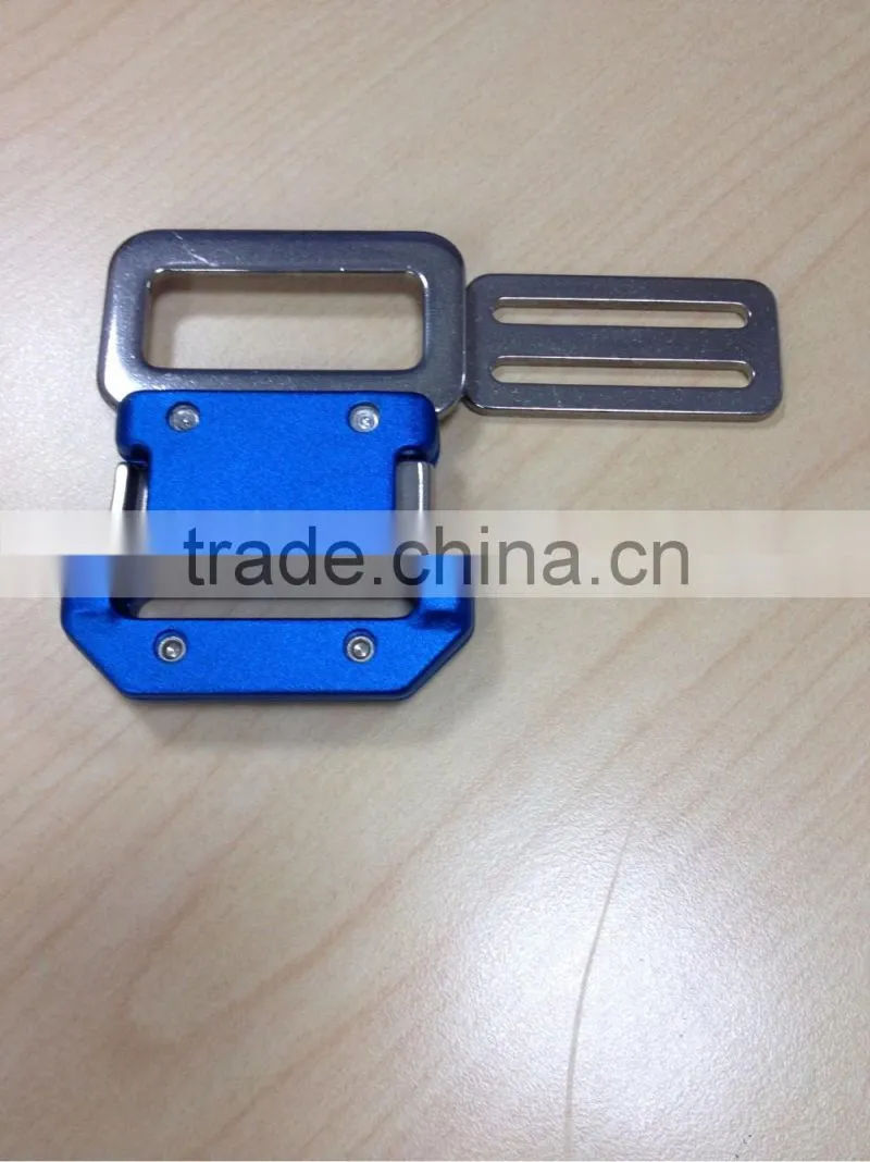 45mm Quick Release Aluminum And Steel Safety Buckle Great For Harness