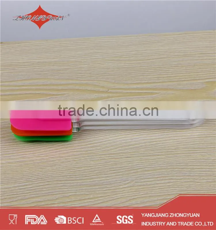 heat-resistant silicone spatula with long handle