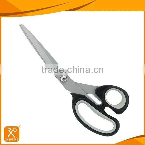 titanium coated professional tailor scissors with PP+TPR handle