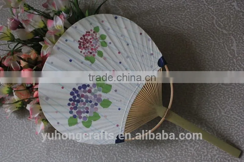 New arriving advertising paper round fan