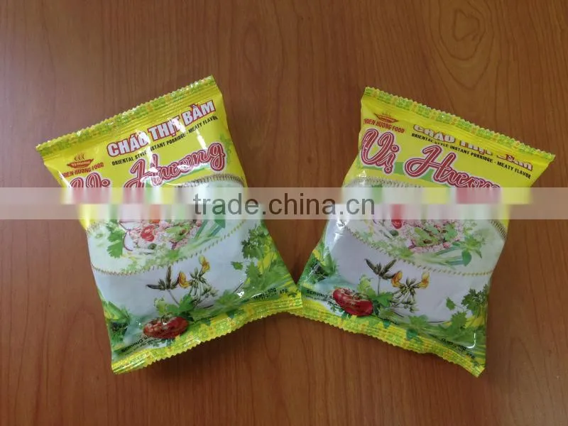 Meaty flavour instant congee (instant porridge) VI HUONG