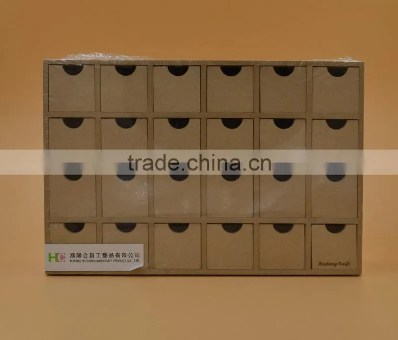christmas calendar box wooden storage box