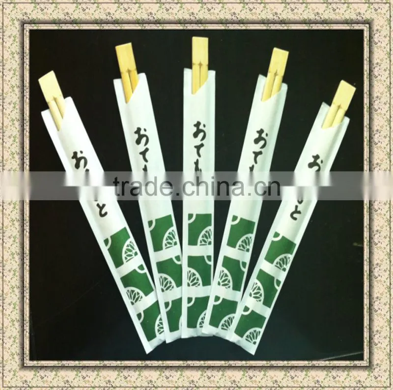 Customized LOGO Bulk Bamboo Disposable Chopstick 21CM