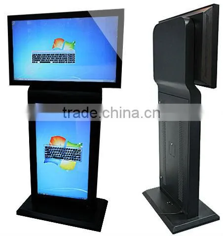 advertising touch screen computer with intel cpu quad core