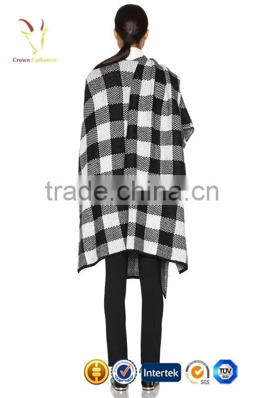 Ladies Knitted Ponchos Patterns,Lady Wool Ponchos Capes