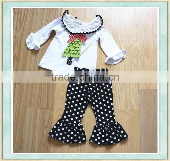 china wholesale fancy winter baby boutique clothes 2016 christmas girls cheap outfit