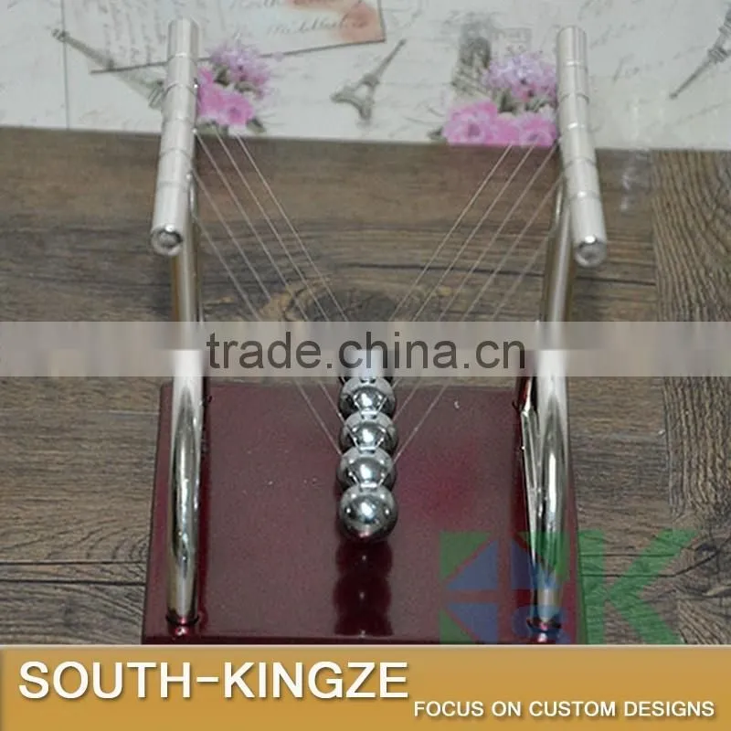 T-shape Newton Metal Pendulum Balance Ball Metal Base