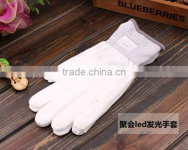 Hot Selling Party Favor Event & Party Item Type LED Glow In The Dark Gloves