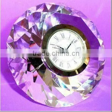 windmill shape crystal clock