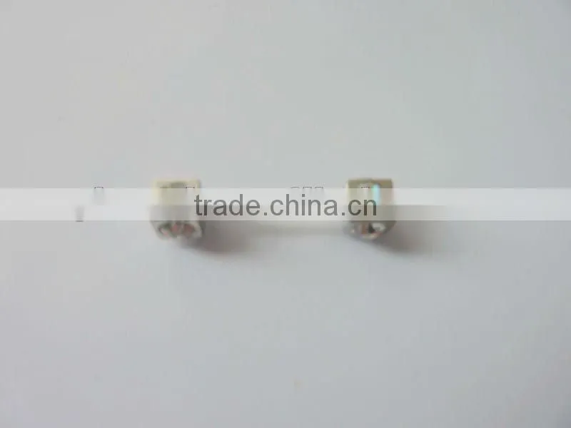fashion cube gemstone dice tongue piercing,dice tongue ring