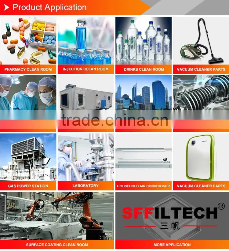 High performance G3 G4 Efficiency Disposable Panel Pre-Filter
