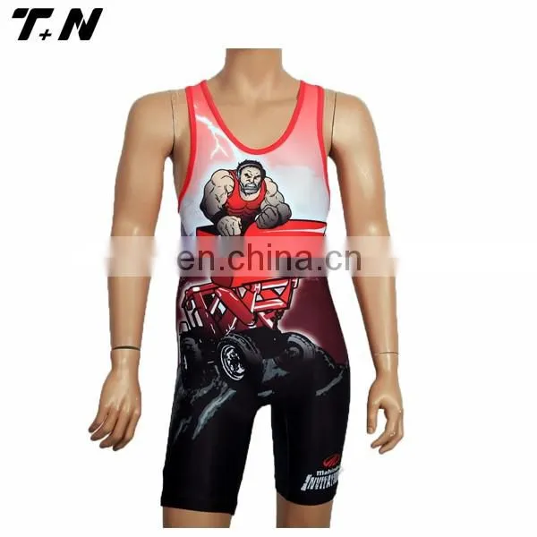 cheap custom sublimation wrestling singlets for sale