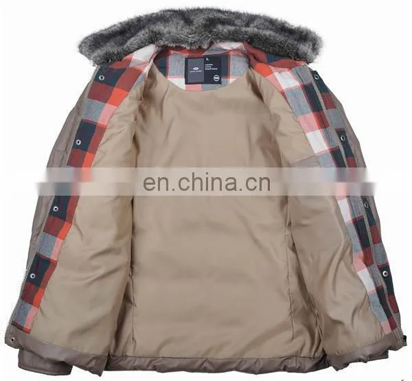 top quality light padding man winter ski garment