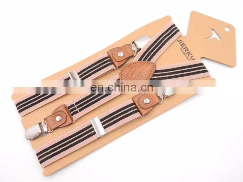 2017 factory hot sale high quality suspenders,kids fashion suspender, jeans pants suspenders