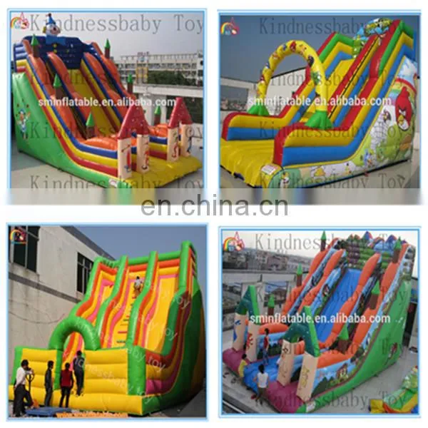 2016 Popular design inflatable polar bear slide,inflatable bounce slide,bear inflatable double slide