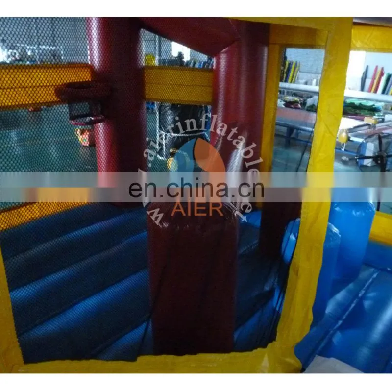 5 in1 combo vinyl inflatable castle / new outdoor playground inflatable castle bouncy castle